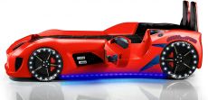 Дитяче ліжко машина MUSVENUS AUDI red 190х90 см